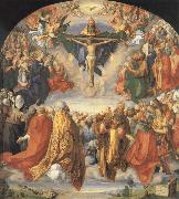 Albrecht Durer The Adoration of the Holy trinity